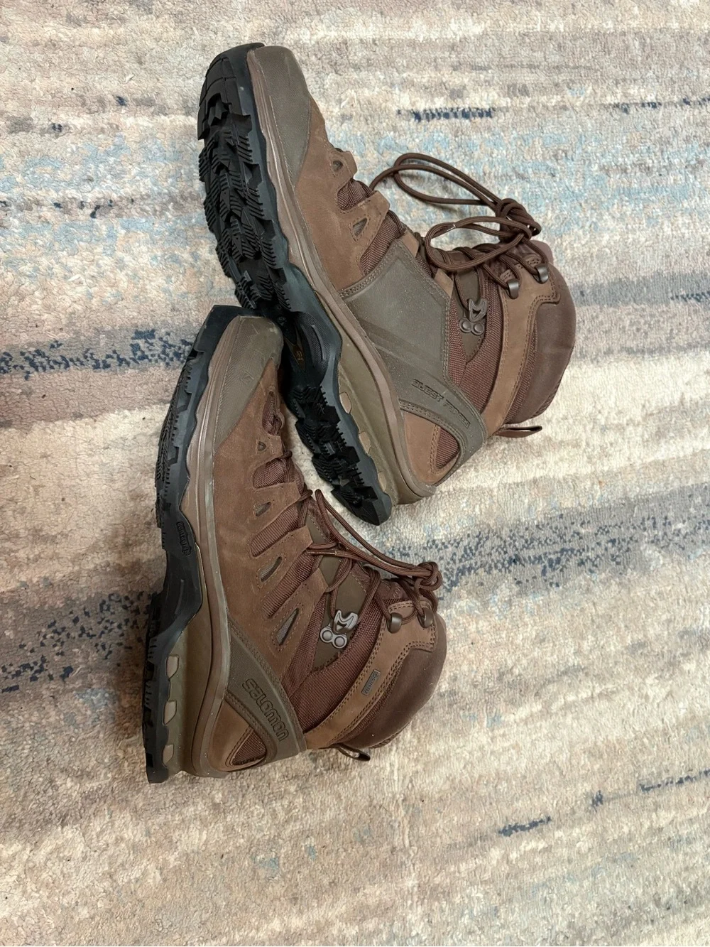 Men’s Salomon Quest 4D Forces 2 Earth Brown Tactical Hiking Boots Size 11 NEW!